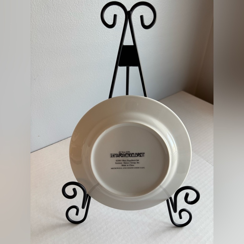 MARY ENGELBREIT CHRISTMAS PLATE*** - Picture 4 of 4